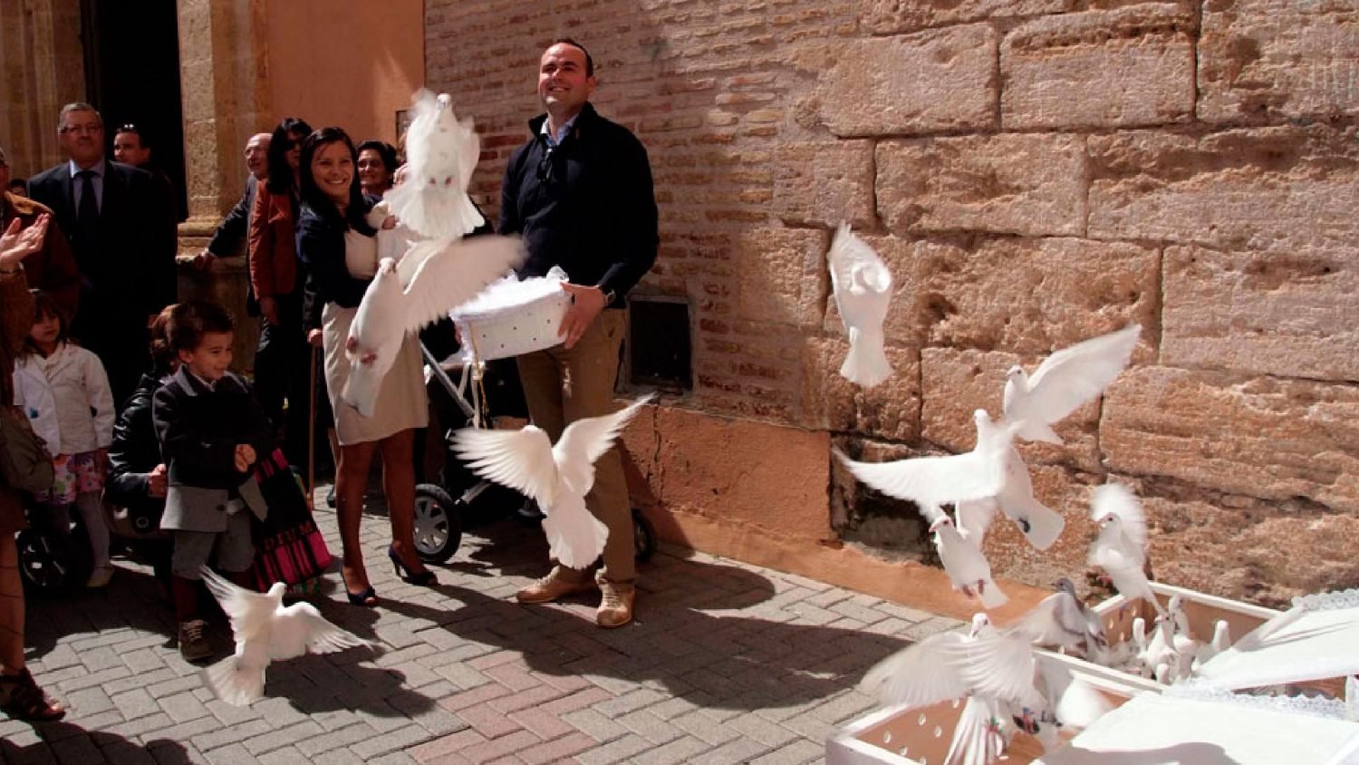 palomas blancas para eventos suelta de palomas en un bautizo